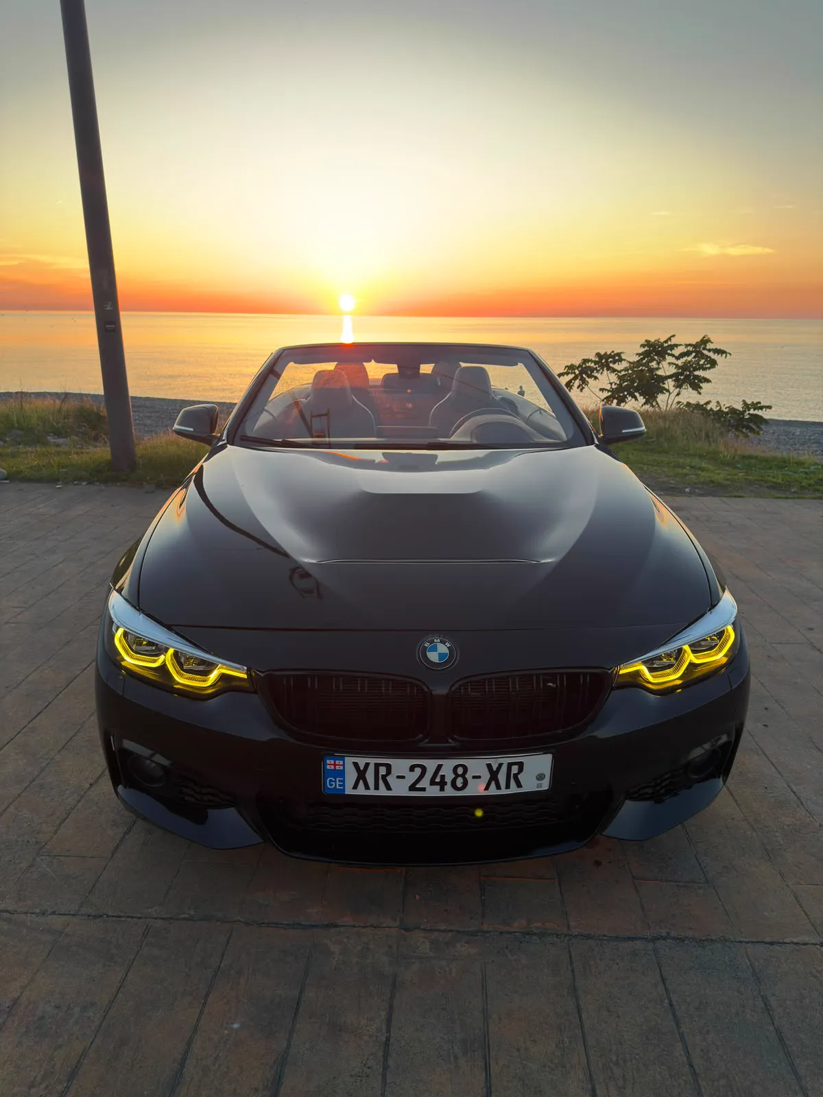 BMW 4 Series Cabrio Black 4