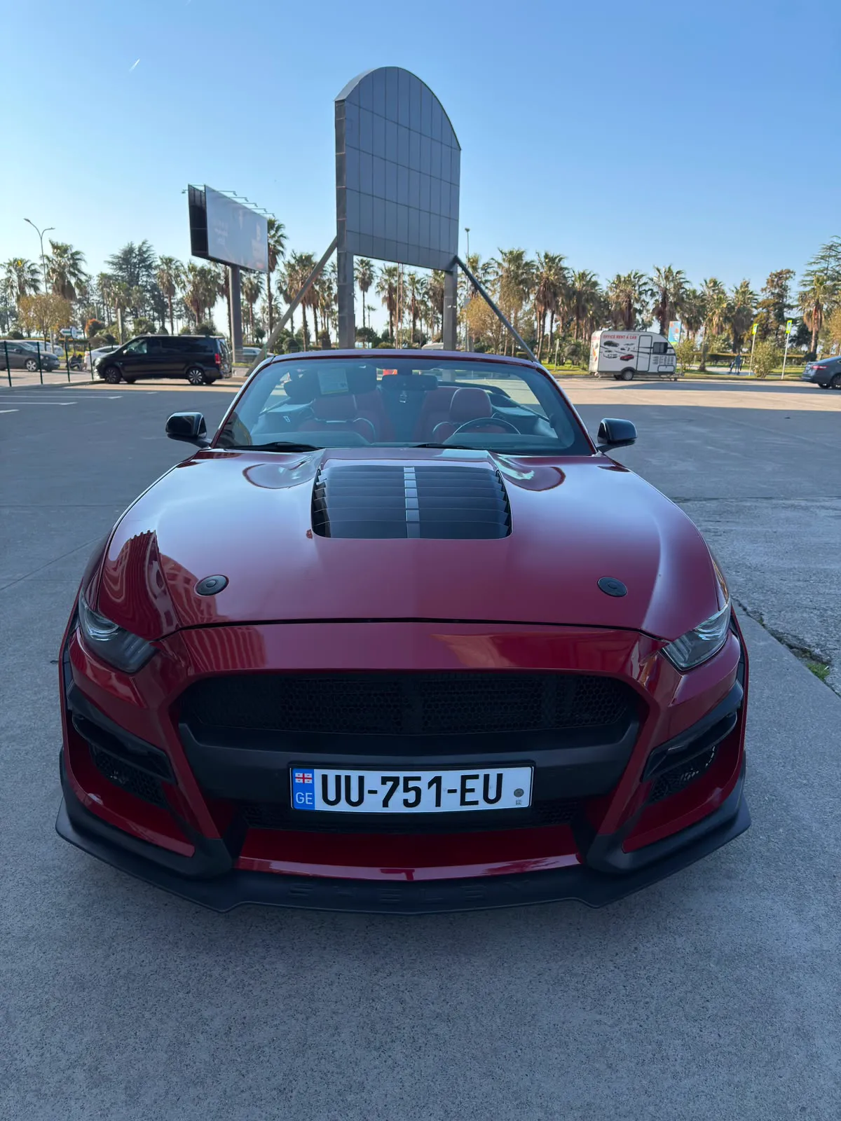 Ford Mustang GT Cabrio Red
