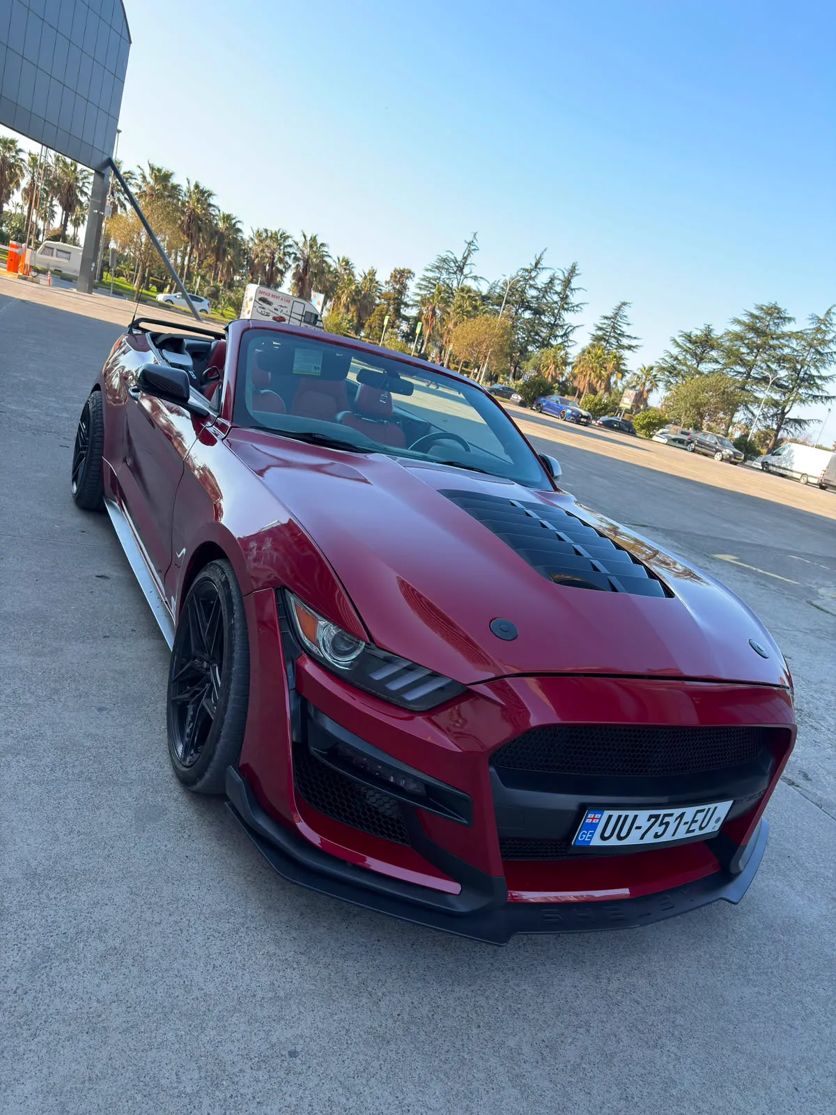 Ford Mustang GT Cabrio Red 2