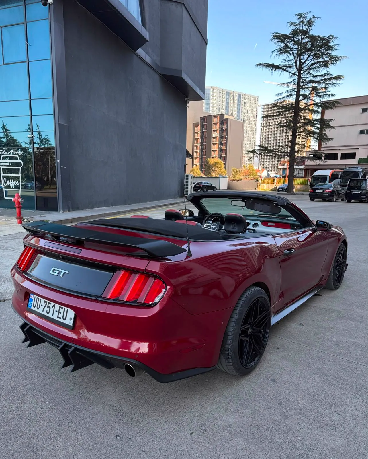 Ford Mustang GT Cabrio Red 3