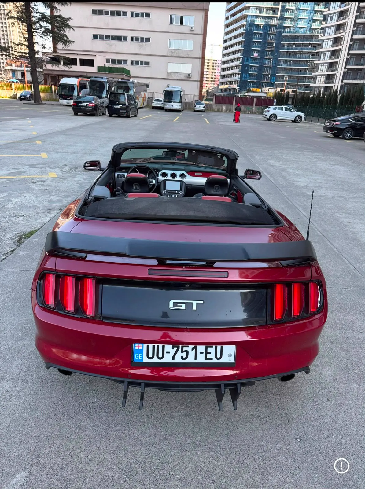 Ford Mustang GT Cabrio Red 4