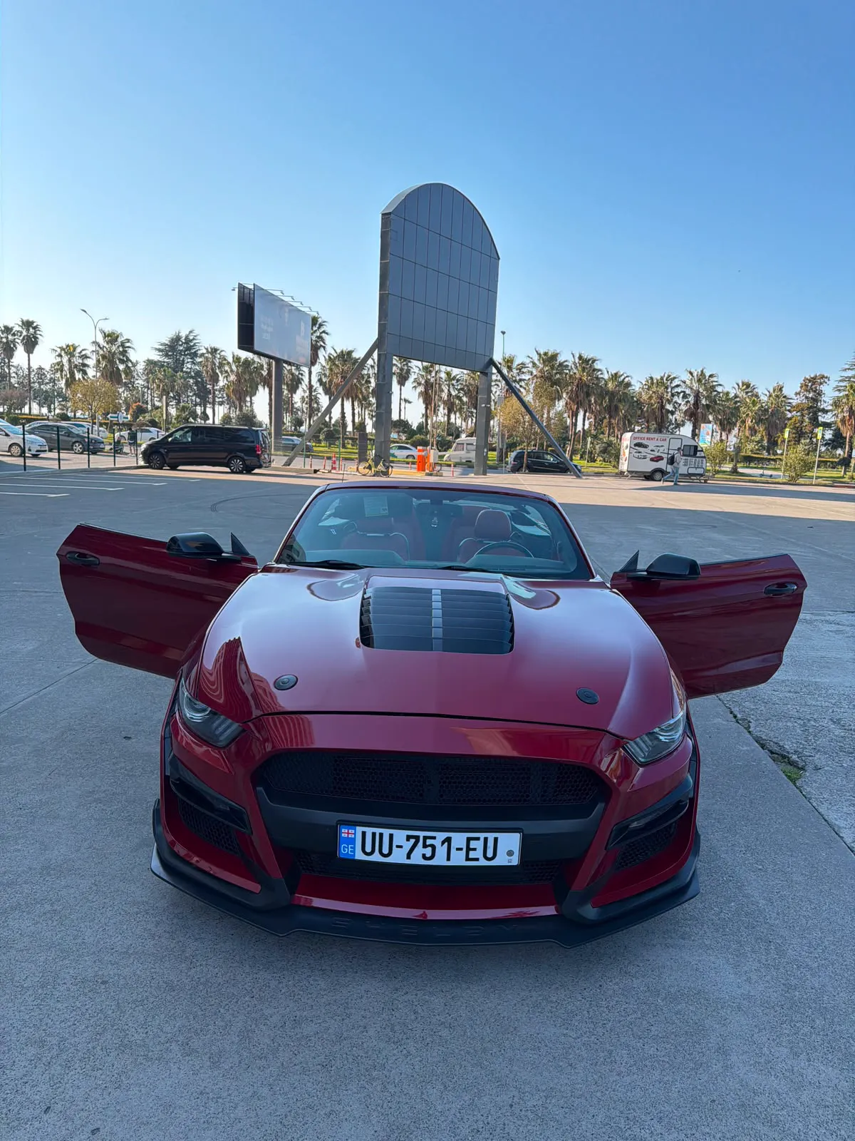 Ford Mustang GT Cabrio Red 5